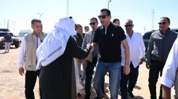 وزير الرياضة يتفقد مركز شباب الشهداء بشمال سيناء ويُشدد على سرعة التنفيذ